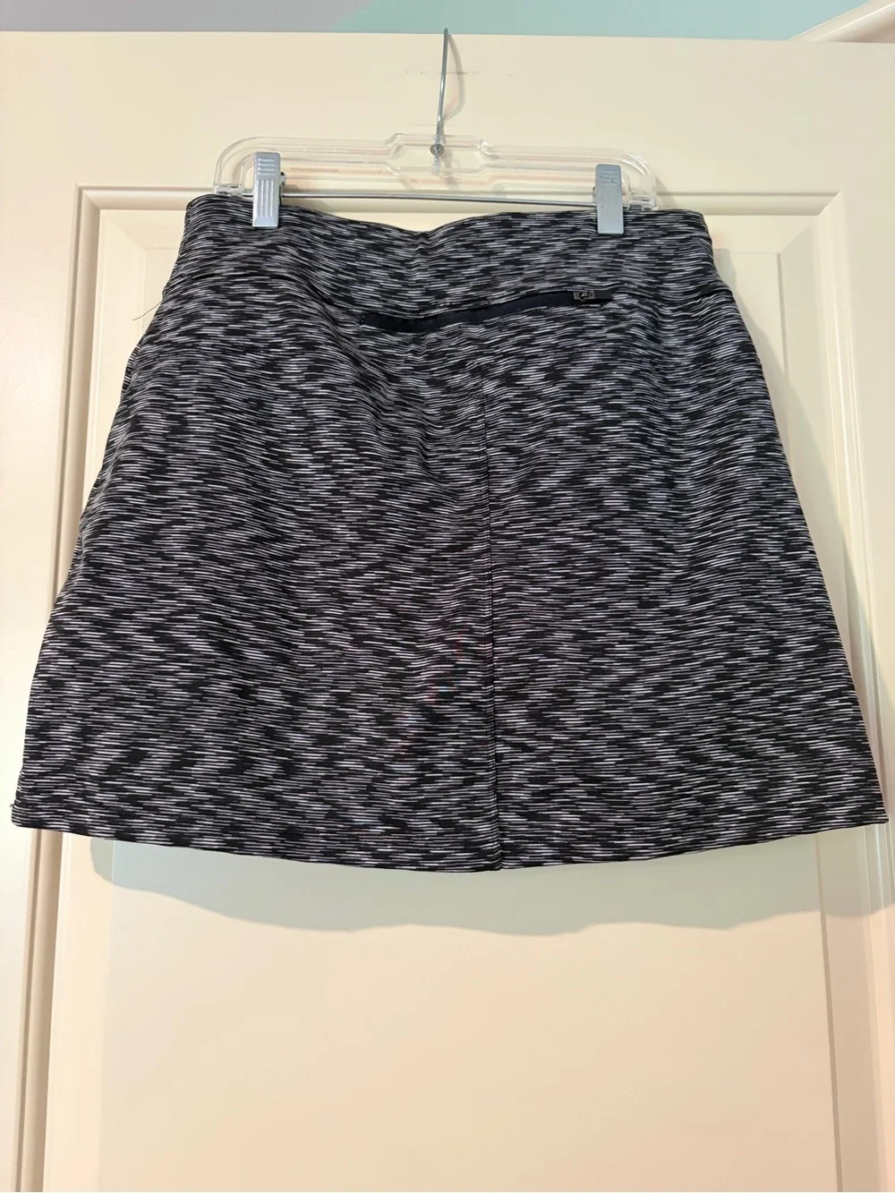 Black & Gray Athletic Tennis Mini Skirt Size S